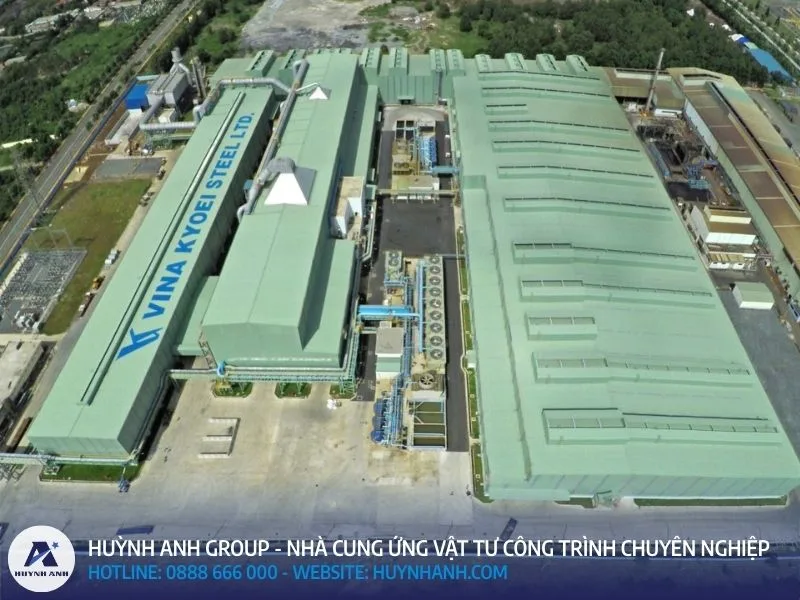 Nhà máy thép Vinakyoei tại Bà Rịa - Vũng Tàu