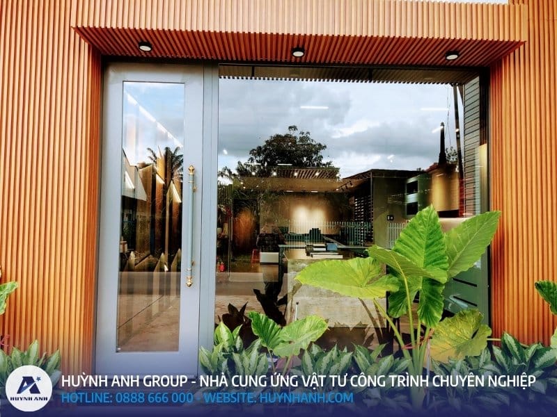 Hệ cửa nhôm kính được làm từ thanh nhôm định hình Hệ cửa nhôm kính được làm từ thanh nhôm định hình