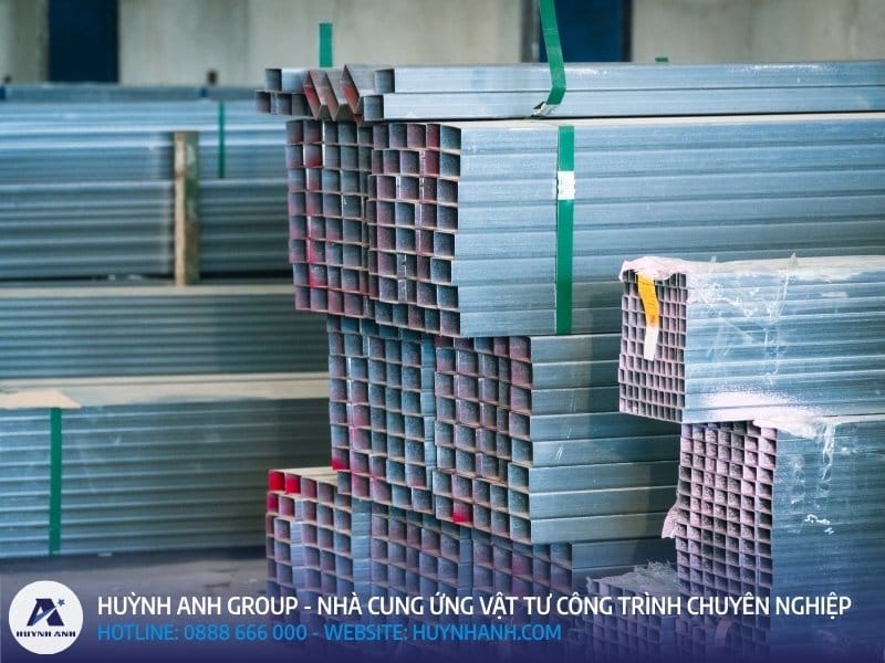Thép hộp được ứng dụng rộng rãi Thép hộp được ứng dụng rộng rãi
