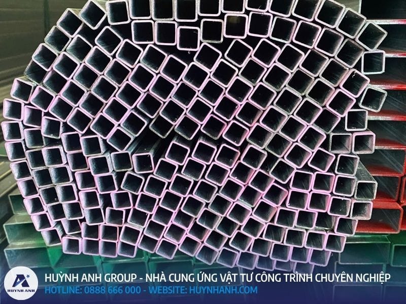 Thép hộp vuông mạ kẽm chống gỉ sét Thép hộp vuông mạ kẽm chống gỉ sét