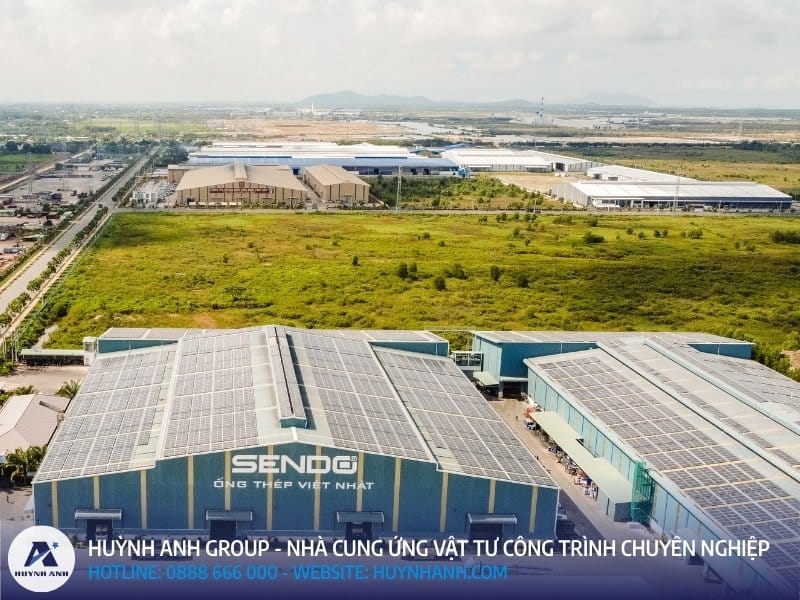 Nhà máy sản xuất thép Sendo - Ống thép Việt Nhật Nhà máy sản xuất thép Sendo - Ống thép Việt Nhật